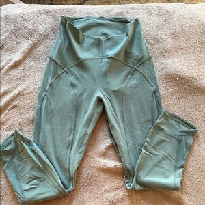 lululemon athletica Teal High-Waisted Leggings
